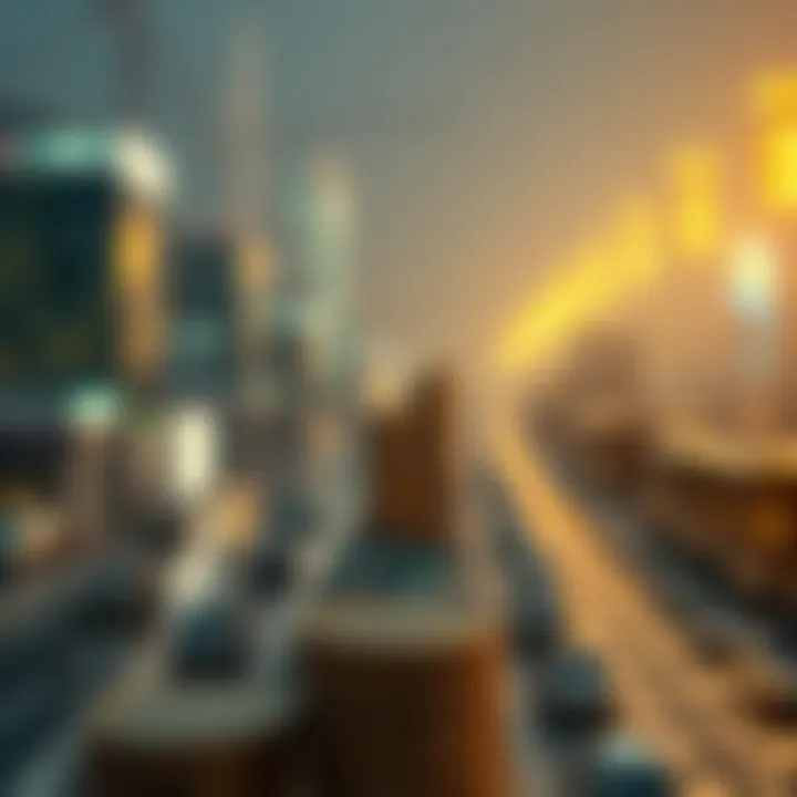 Illustration representing economic changes due to AGI