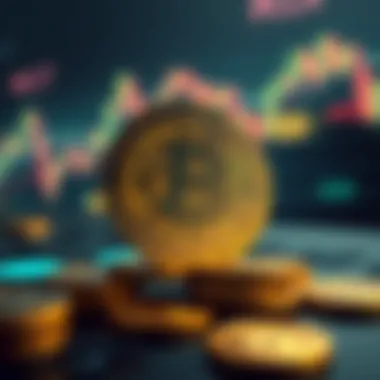 Conceptual illustration of AI coin dominance in cryptocurrency