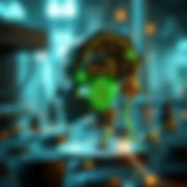 Visual representation of AI technology integration in crypto ecosystems