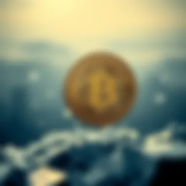Understanding the Concept of Cryptocurrency Airdrops Concept illustration of cryptocurrency airdrop