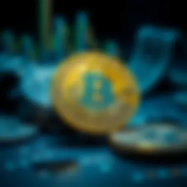 Visual representation of cryptocurrency alliances and collaborations