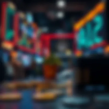 Conceptual image showcasing market partnerships in the crypto space