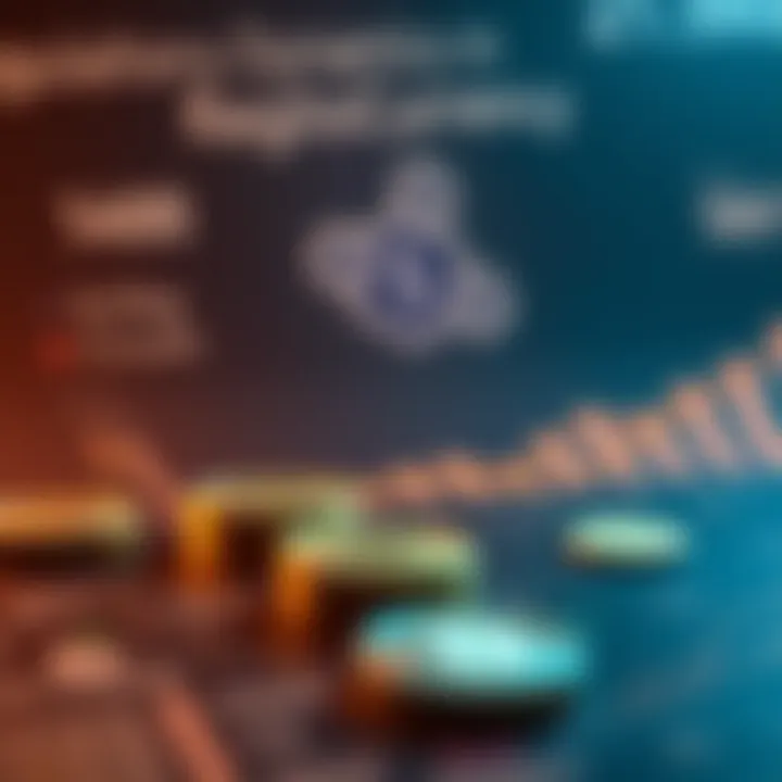 Insightful chart illustrating regulatory relationships in cryptocurrency markets