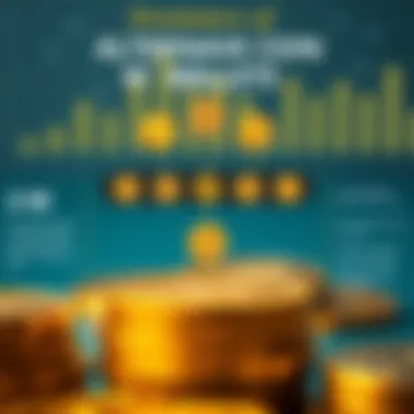 An infographic illustrating the structure of alternative coin wallets