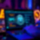 A secure cryptocurrency wallet interface showcasing advanced security features