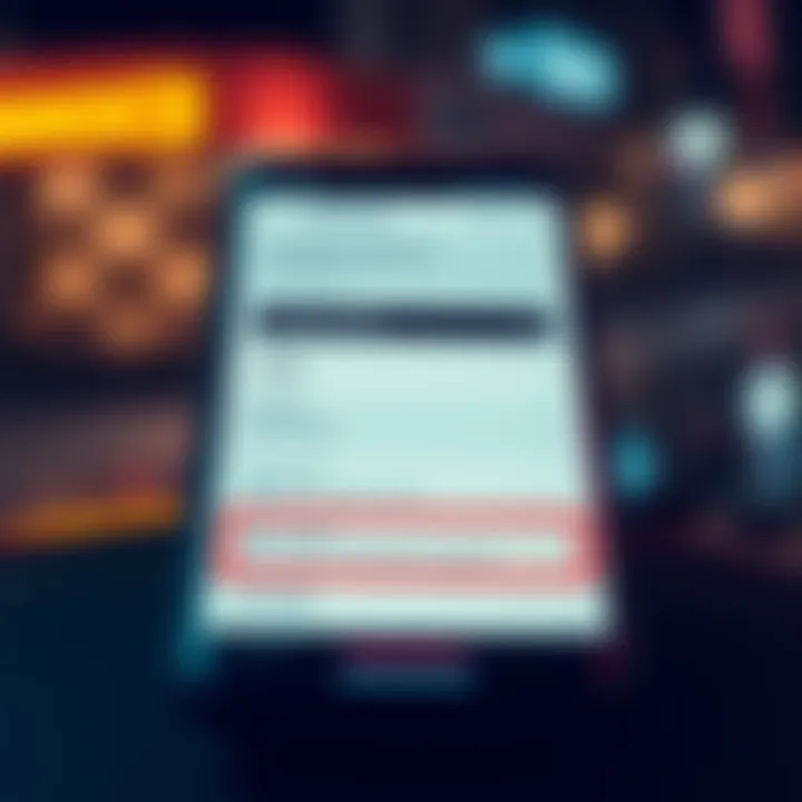 Setting language preference in Binance app