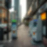 Urban Integration of Bitcoin ATMs Bitcoin ATM in an urban setting