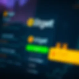 Secure login interface of Bitget platform