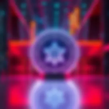 Visual representation of the BitStar concept in cryptocurrency