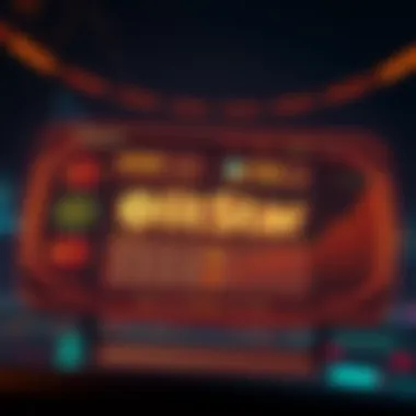 User interface design of the BitStar platform