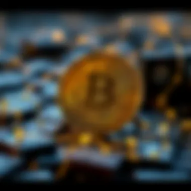 Graphical illustration showcasing the benefits of blockchain for businesses