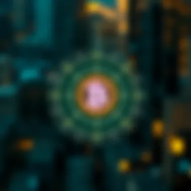 Visual diagram illustrating how blockchain works