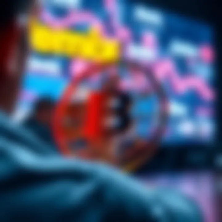 Artistic depiction of blockchain technology in gaming through Wemix Play