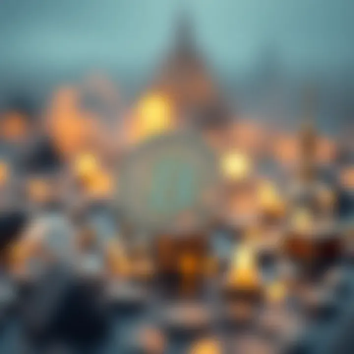 Blockchain technology symbolizing trust