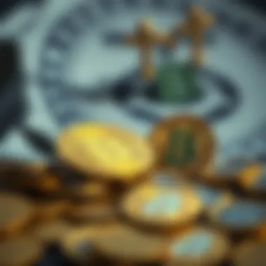 Illustration of the relationship between Treasury bonds and cryptocurrencies