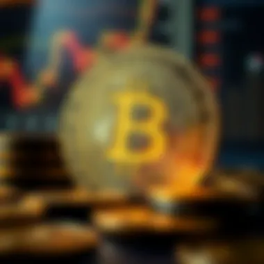 Conceptual image representing branding in the cryptocurrency sector