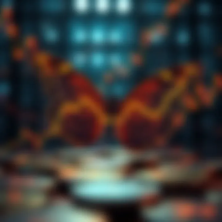 Graph depicting the impact of Butterfly Network on the cryptocurrency market