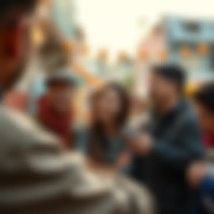 Community Engagement Around CedarCoin Community engagement visual representing CedarCoin users