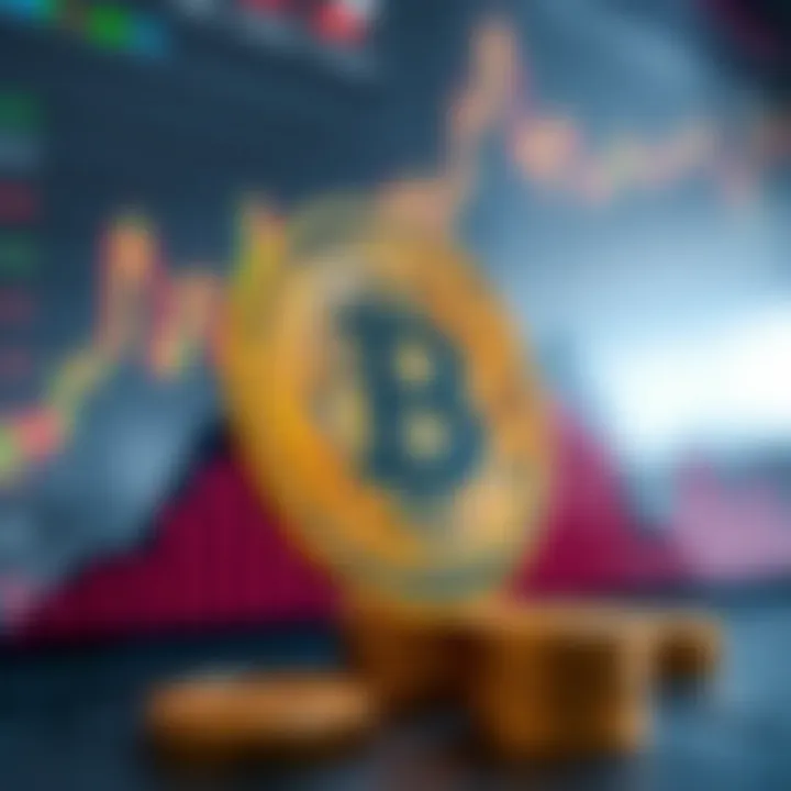 Chart depicting the evolution of cryptocurrency trading with Coinone API