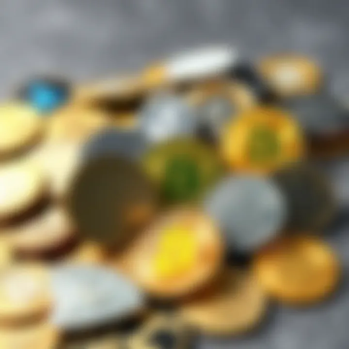 Overview of Various Cryptocurrencies Diverse cryptocurrencies overview