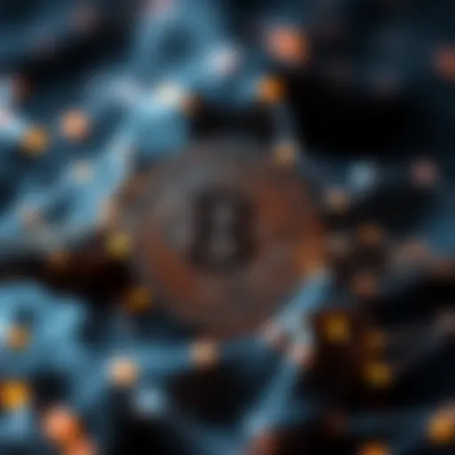 Conceptual illustration of blockchain interoperability