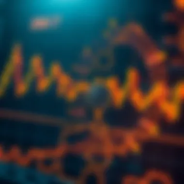 Diagram showing cryptocurrency market dynamics