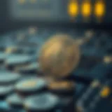 Illustration depicting the concept of cryptocurrency lockup release.