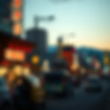 Illustration showing cryptocurrency market trends in Japan