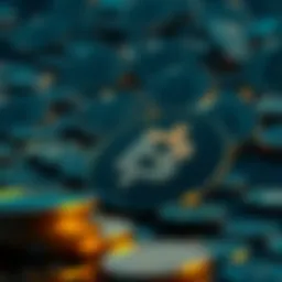 Conceptual representation of transaction IDs in cryptocurrency