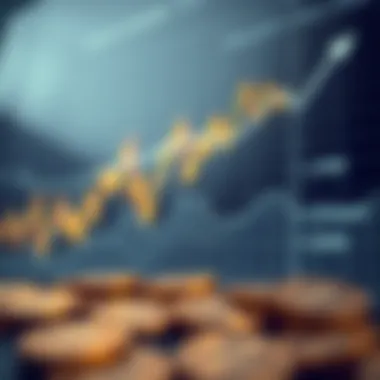 Graph illustrating the volatility of cryptocurrency investments