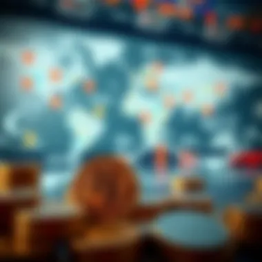 Visual representation of currency policies worldwide