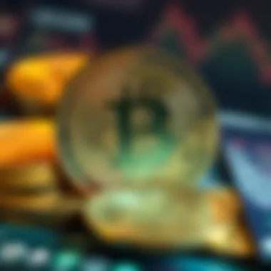 Infographic showcasing the relationship between currency values and cryptocurrency markets