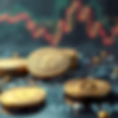 Illustration of blockchain technology in finance