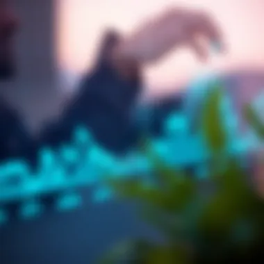 Graph illustrating dollar value fluctuations