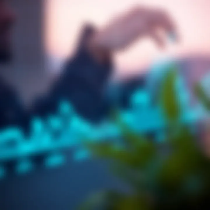 Graph illustrating dollar value fluctuations