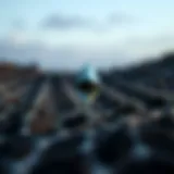 A visual representation of Ethereum's blockchain technology