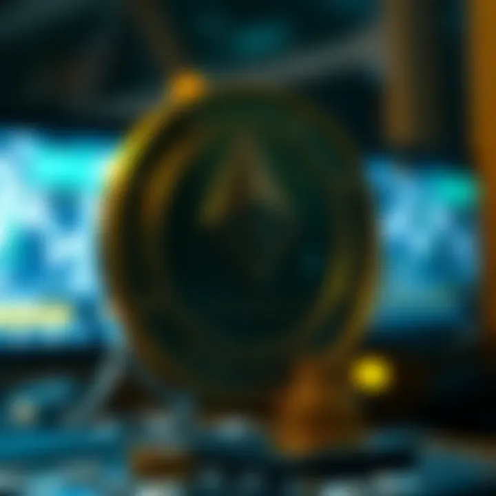 Visual representation of smart contracts in action