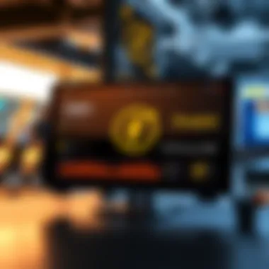 Graphic showing user experience on Finebit platform