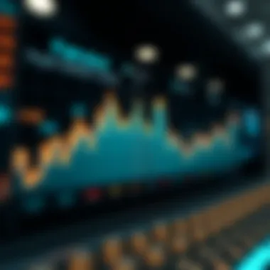 Graph depicting future market trends