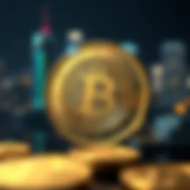 Futuristic vision of credit coins in financial ecosystems