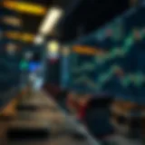 Conceptual illustration of futures trading