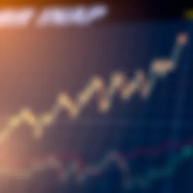 Graph depicting GBP to INR exchange rate fluctuations