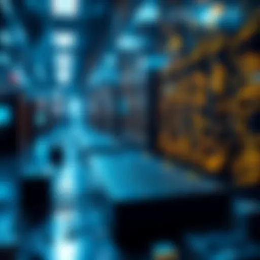 Conceptual illustration of decentralized computing networks