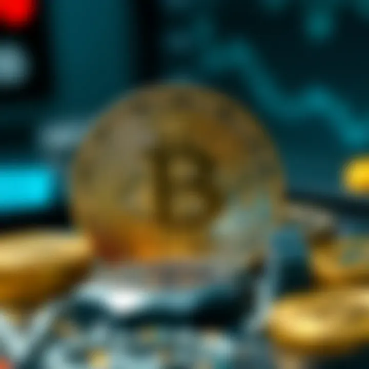 Cryptocurrency Influence on GPU Prices Visual representation of cryptocurrency's impact on GPU market