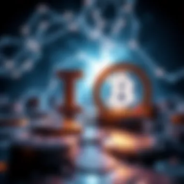 Illustration depicting the interaction between ICP and USDT in the blockchain ecosystem