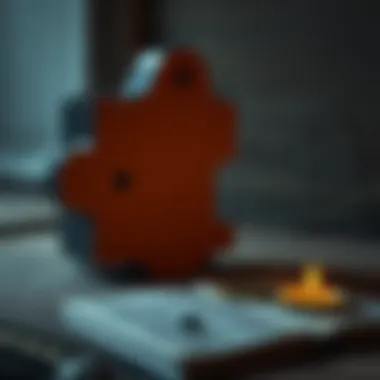 A conceptual artwork symbolizing philosophical inquiries