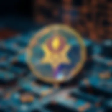 Visual infographic showcasing the technological advancements behind Illuvium Coin.