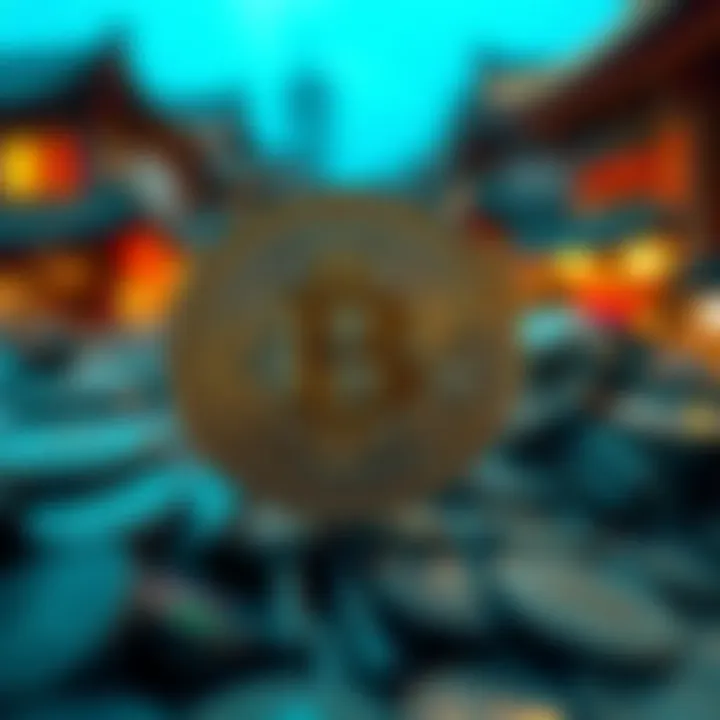 An infographic depicting the impact of cryptocurrency on traditional currencies.