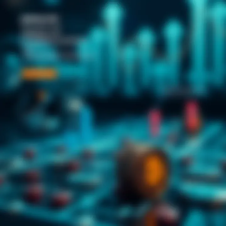 Visual infographic showing the impact of cryptocurrency on investment decisions