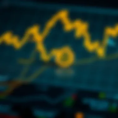 Intricate chart displaying investment opportunities in cryptocurrency